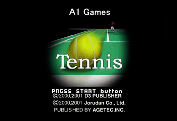 Tennis Title Screen