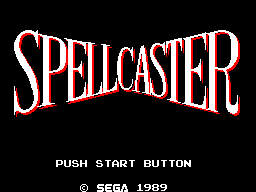 Spellcaster Title Screen