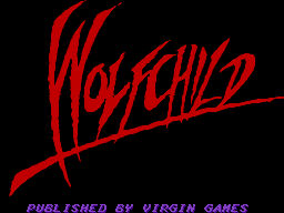 Wolfchild Title Screen