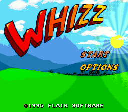 Whizz Title Screen