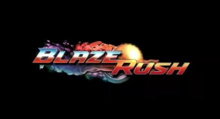 BlazeRush Title Screen