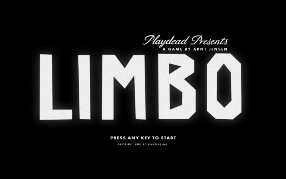 LIMBO Title Screen