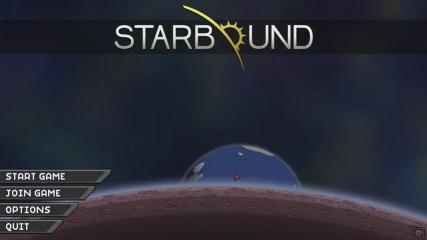 Starbound Title Screen