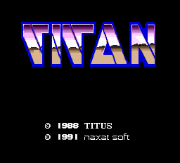 Titan Title Screen