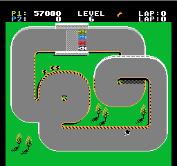 Super Sprint - Level 6 - User Screenshot