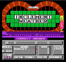 Wheel of Fortune - - User Screenshot