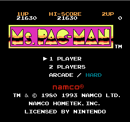 Ms. Pac-Man - A Better Score! - User Screenshot