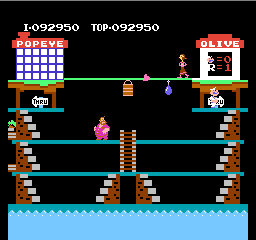 Popeye - Tough game... - User Screenshot