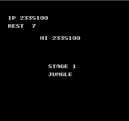Contra - beat 3X & no cheats - User Screenshot