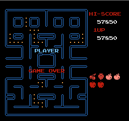 Pac-Man (Tengen) - - User Screenshot