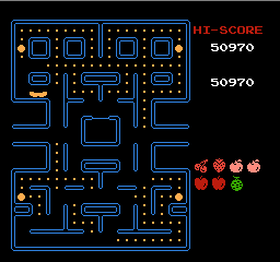 Pac-Man (Tengen) - - User Screenshot