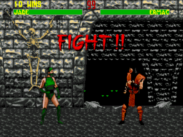Play Arcade Mortal Kombat (rev 5.0 T-Unit 03/19/93) Online in your browser  