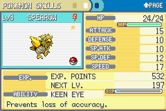 FireRed SBQ #3] Live! Shiny Pidgey (+1 Rat) After 1,403 Encounters