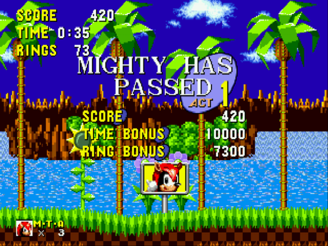 Play Mighty the Armadillo in Sonic 1 (Knuckles Chaotix Sprites) Online -  Sega Genesis Classic Games Online