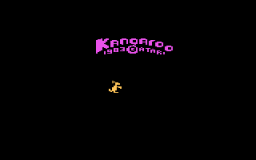 Kangaroo Title Screen