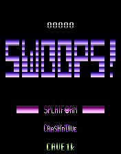 Swoops! Title Screen