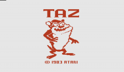 Taz Title Screen