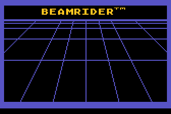 Beamrider Title Screen