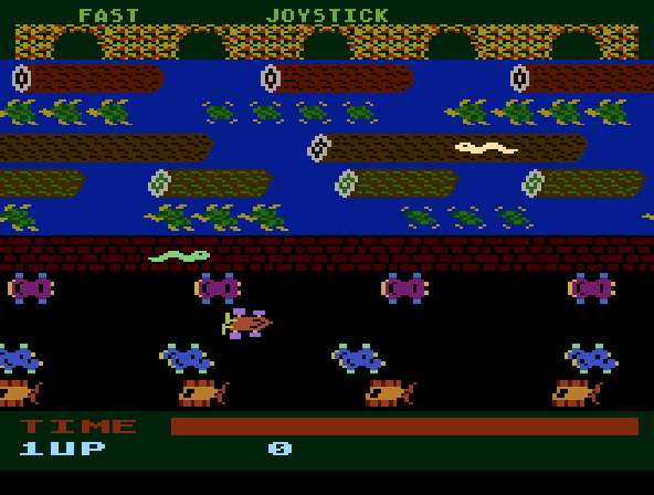 Frogger Title Screen