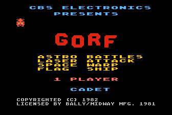 Play <b>Gorf</b> Online