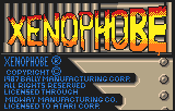 Xenophobe Title Screen