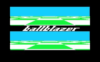Ballblazer Title Screen