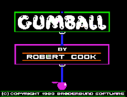 Gumball Title Screen