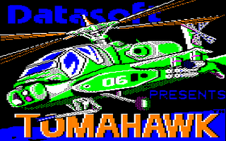 Tomahawk Title Screen