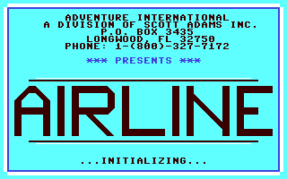 Airline Title Screen