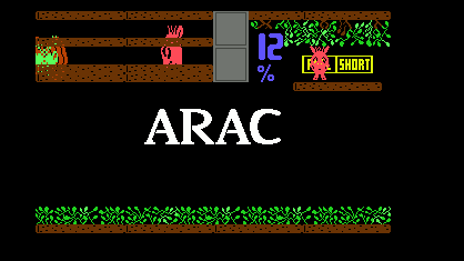 Arac Title Screen