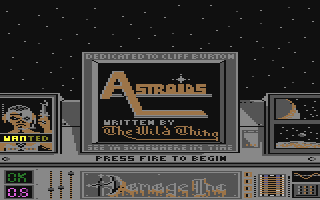 Astroids Title Screen