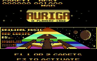 Auriga Title Screen