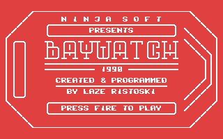 Baywatch Title Screen