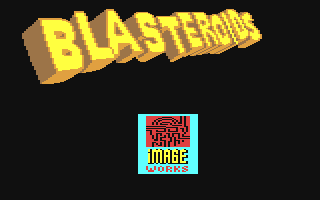 Blasteroids Title Screen