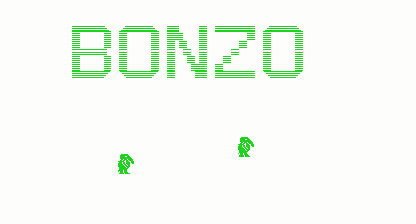 Bonzo Title Screen