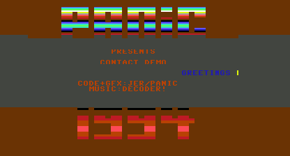 Contact- Title Screen