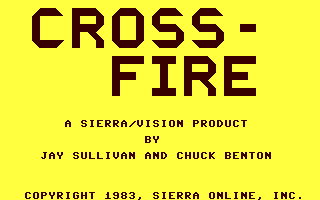 Crossfire Title Screen