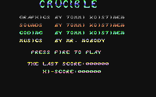 Crucible Title Screen