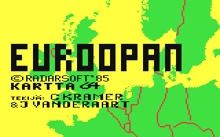 Europan Title Screen