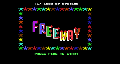 FREEWAY Title Screen