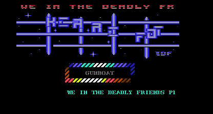 Gunboat Title Screen