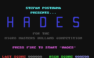 Hades Title Screen