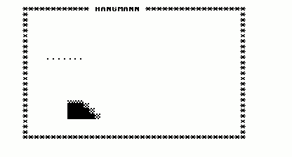 Hangman, Screenshot 1