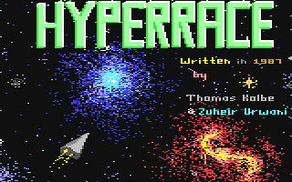 Hyperrace Title Screen