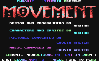 Movement Title Screen