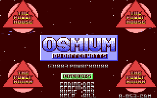Osmium Title Screen