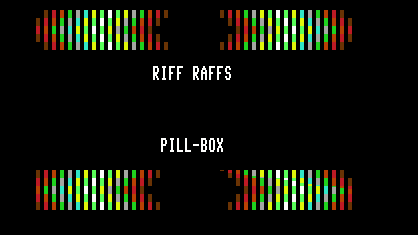 Pill-Box Title Screen