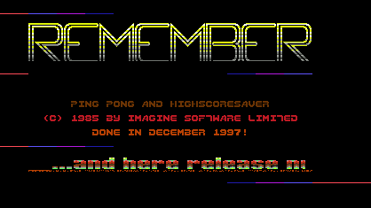 Ping-Pong Title Screen