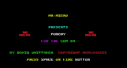 Punchy Title Screen