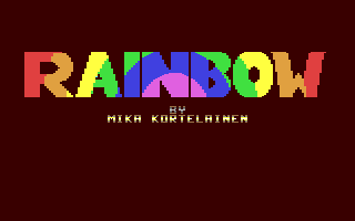 Rainbow Title Screen